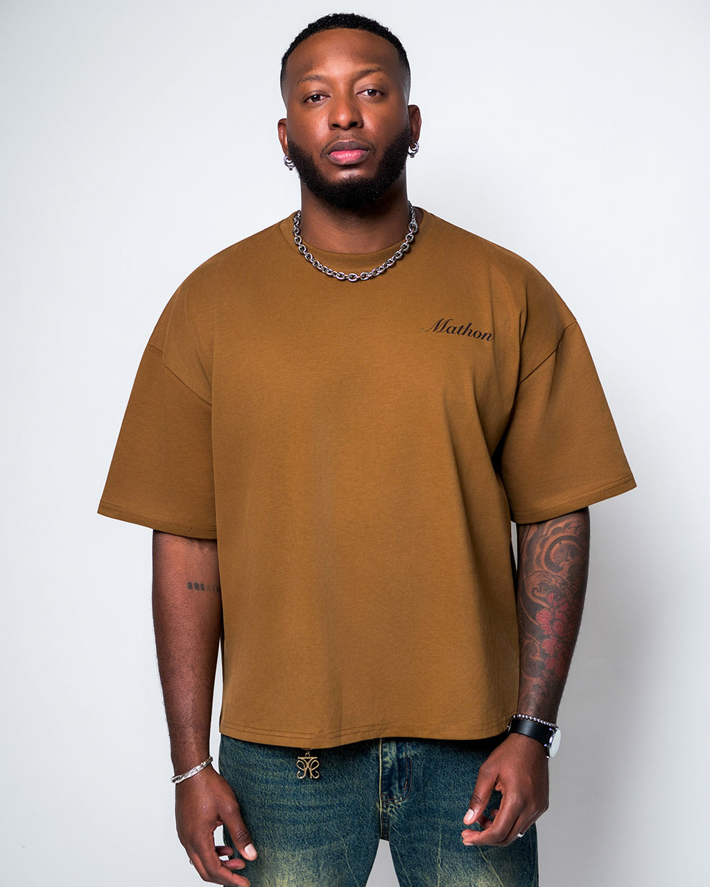 Neg Mawon Boxy-Fit T-Shirt