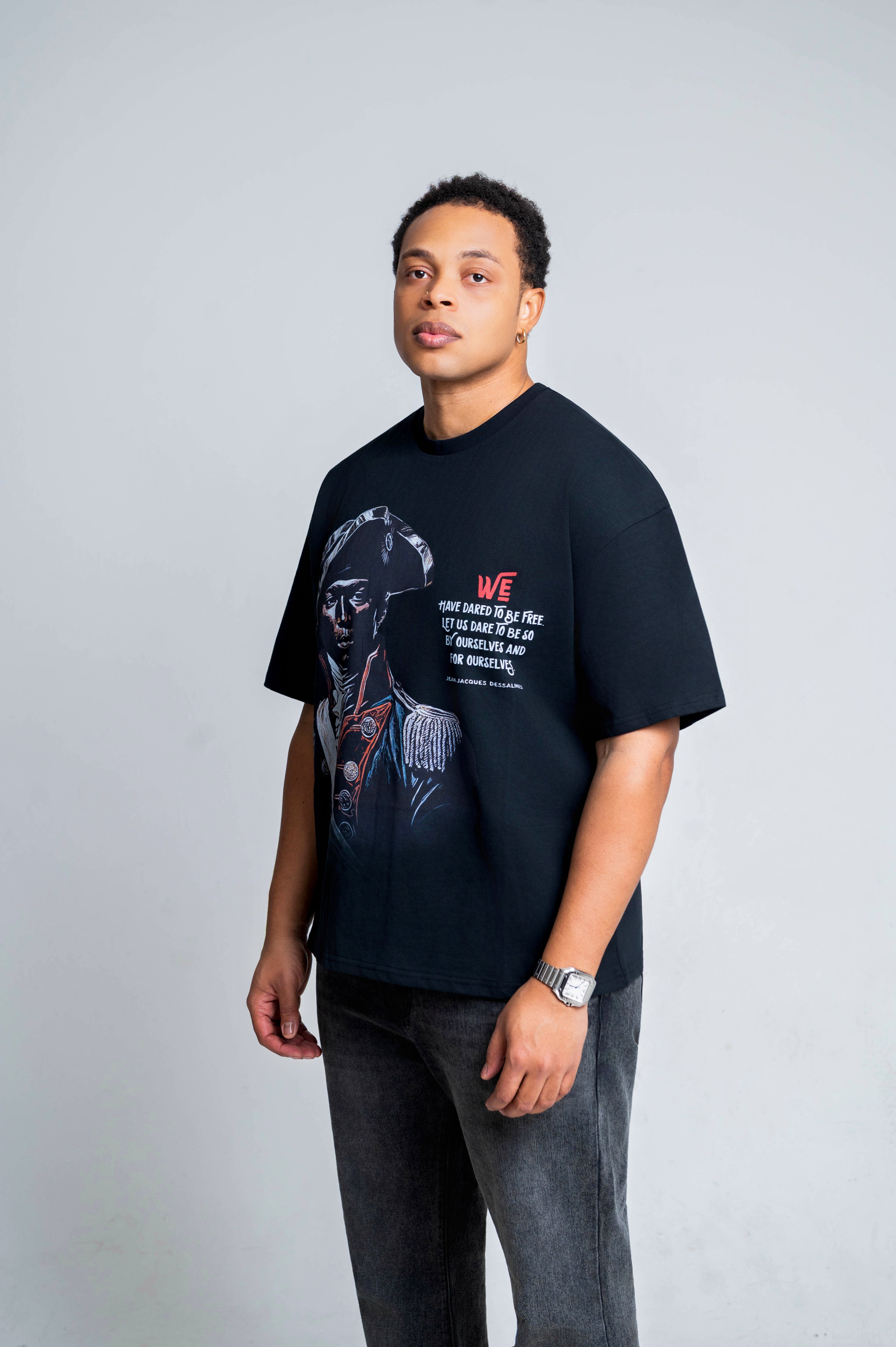 Dessalines boxy fit t-shirt