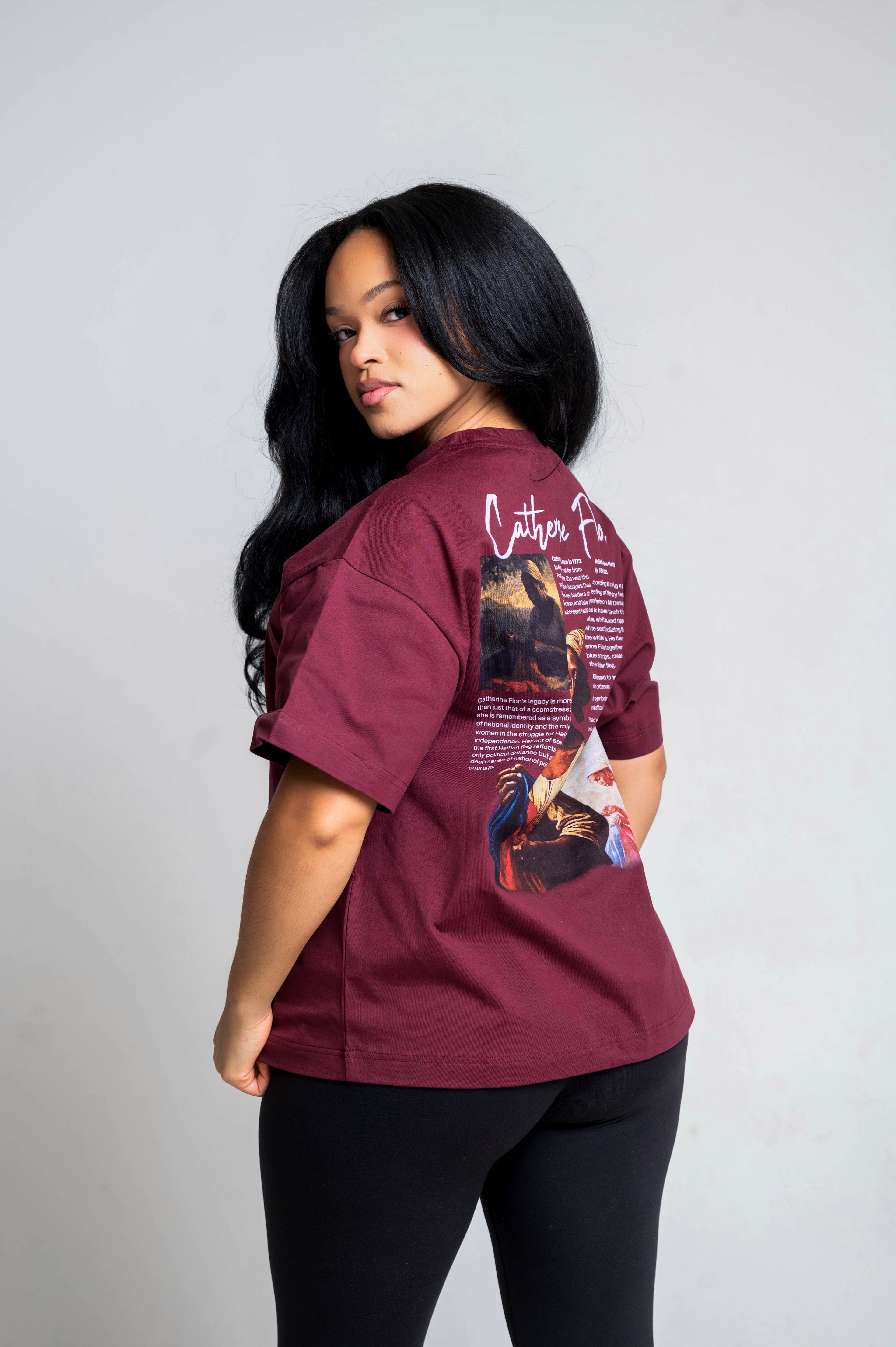 Women Oversized Catherine flon