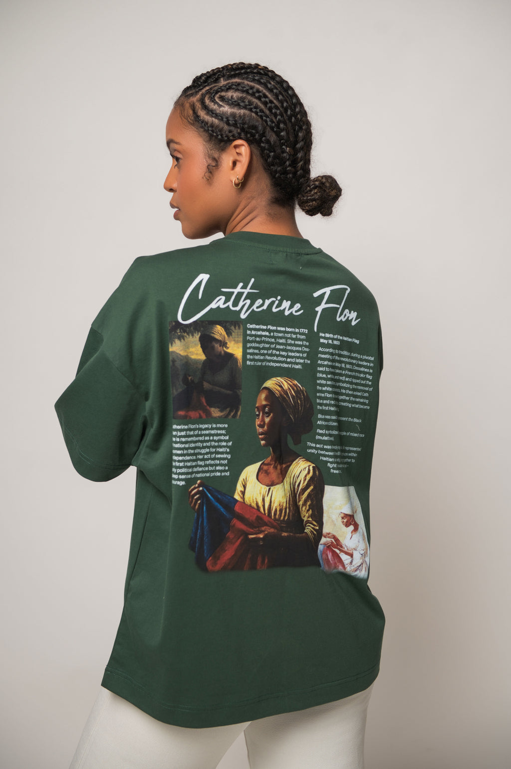 Women Oversized Catherine flon