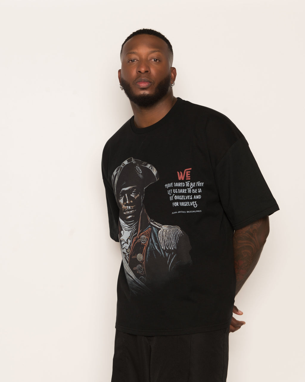 Dessalines boxy fit t-shirt