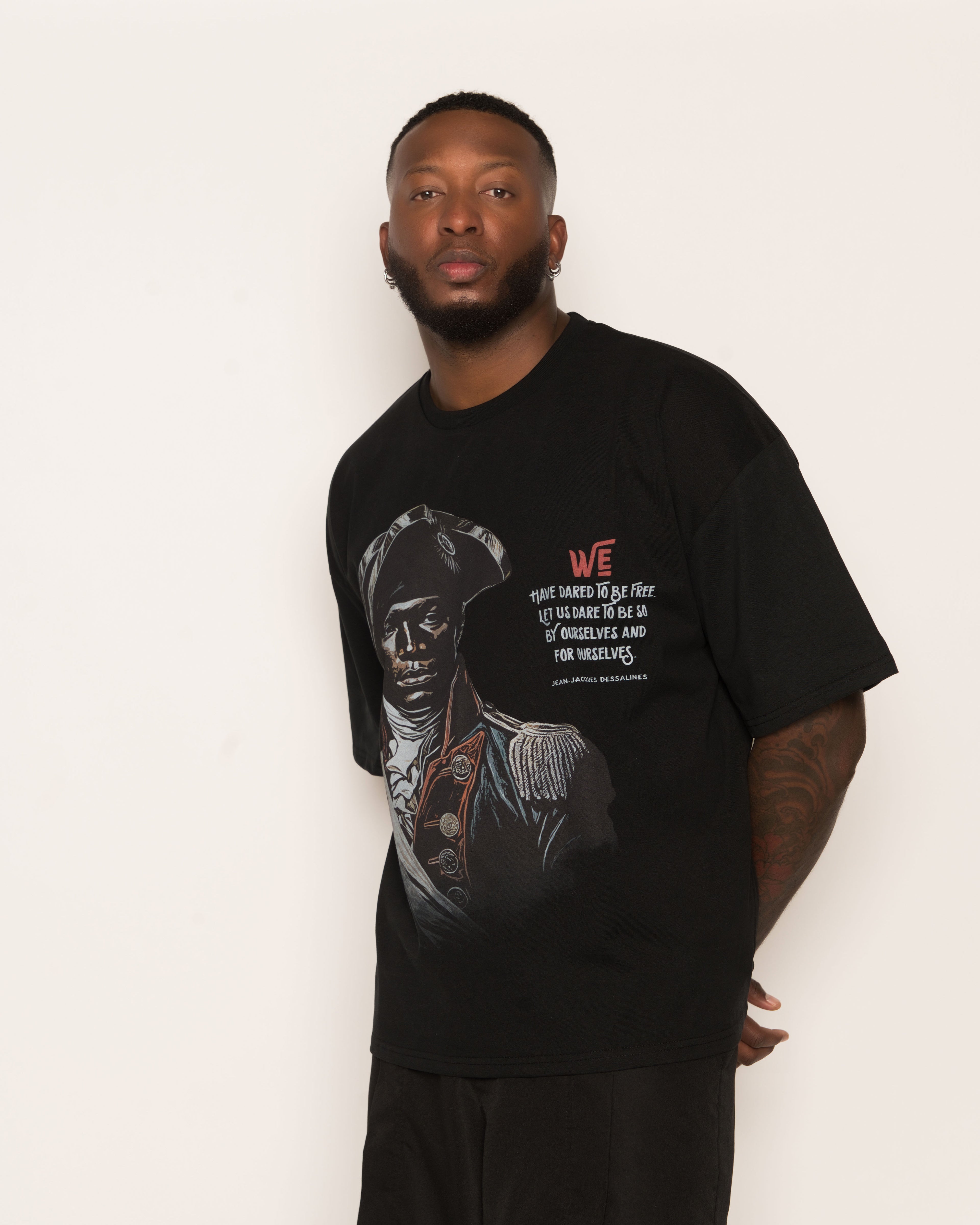 Dessalines boxy fit t-shirt