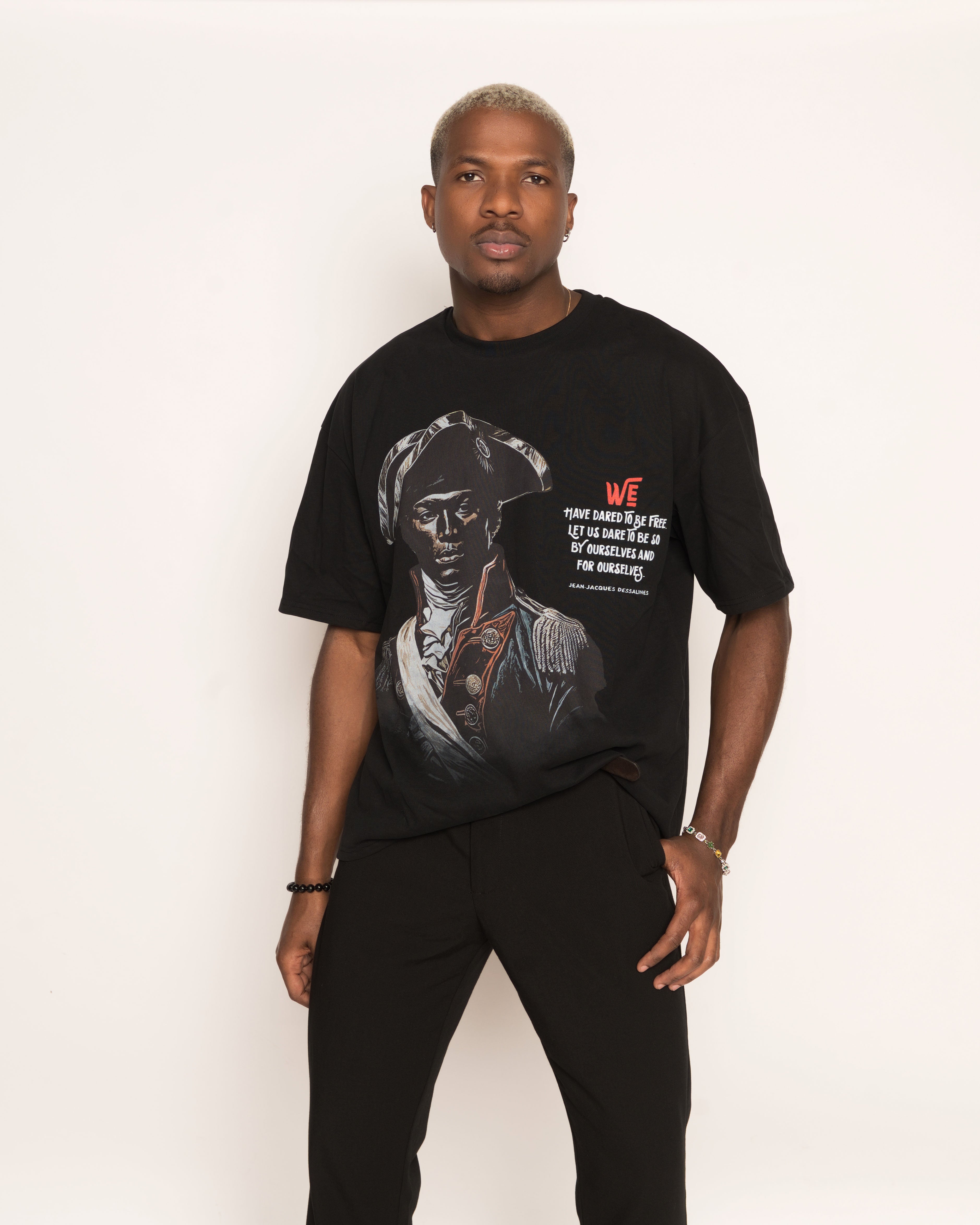 Dessalines boxy fit t-shirt