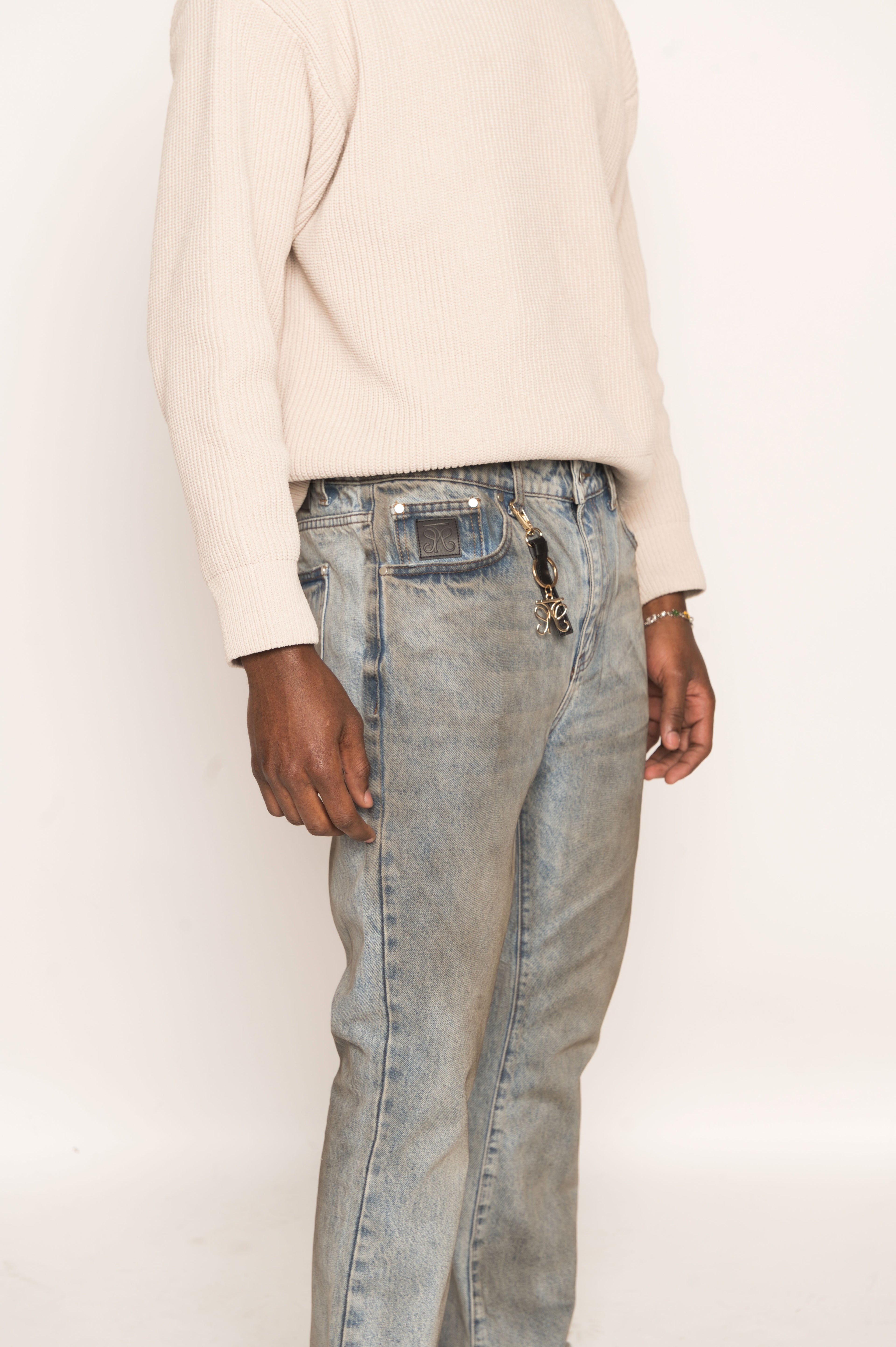 Men’s Fitted Flare Jeans