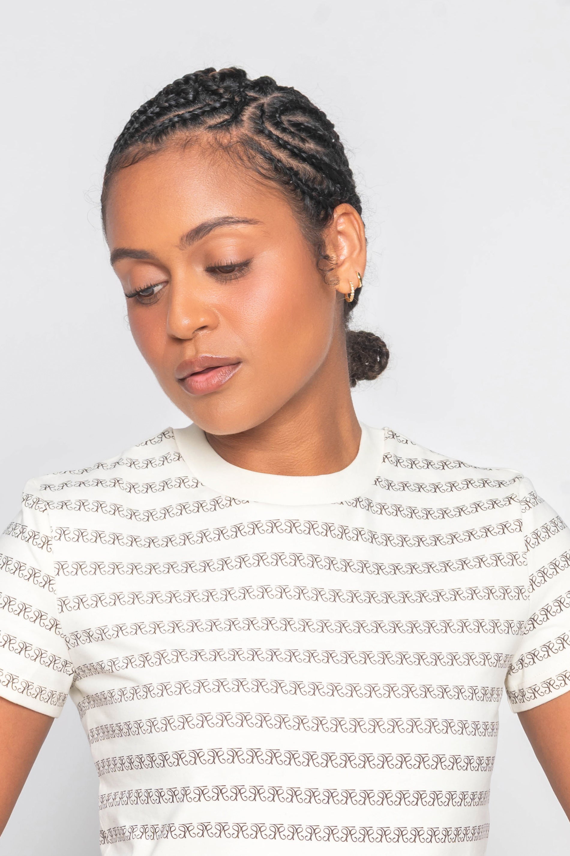 Monogram Fitted women T-Shirt